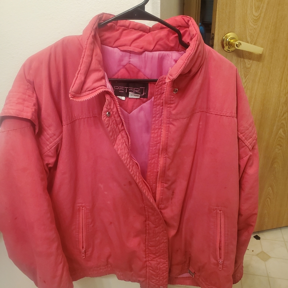 Pink winter jacket 💗